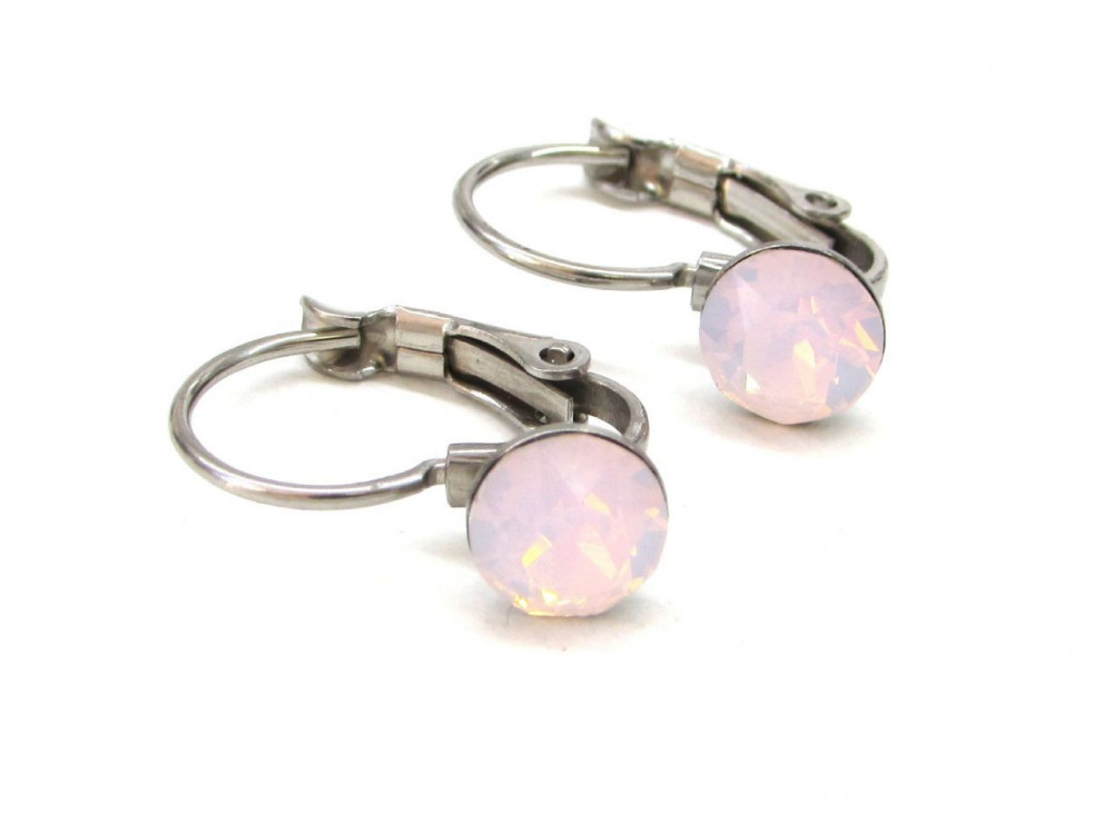 KIS SISSI fülbevaló - rose water opal (2 éves kortól 10 éves korig)
